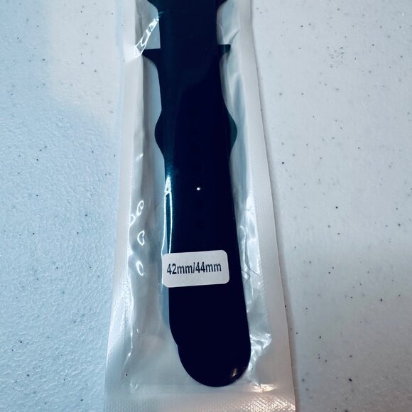 Sky-B Rose Gold Apple Watch Case and Blue Silicone Band Compatible with Series 4 - Picture 10 of 10